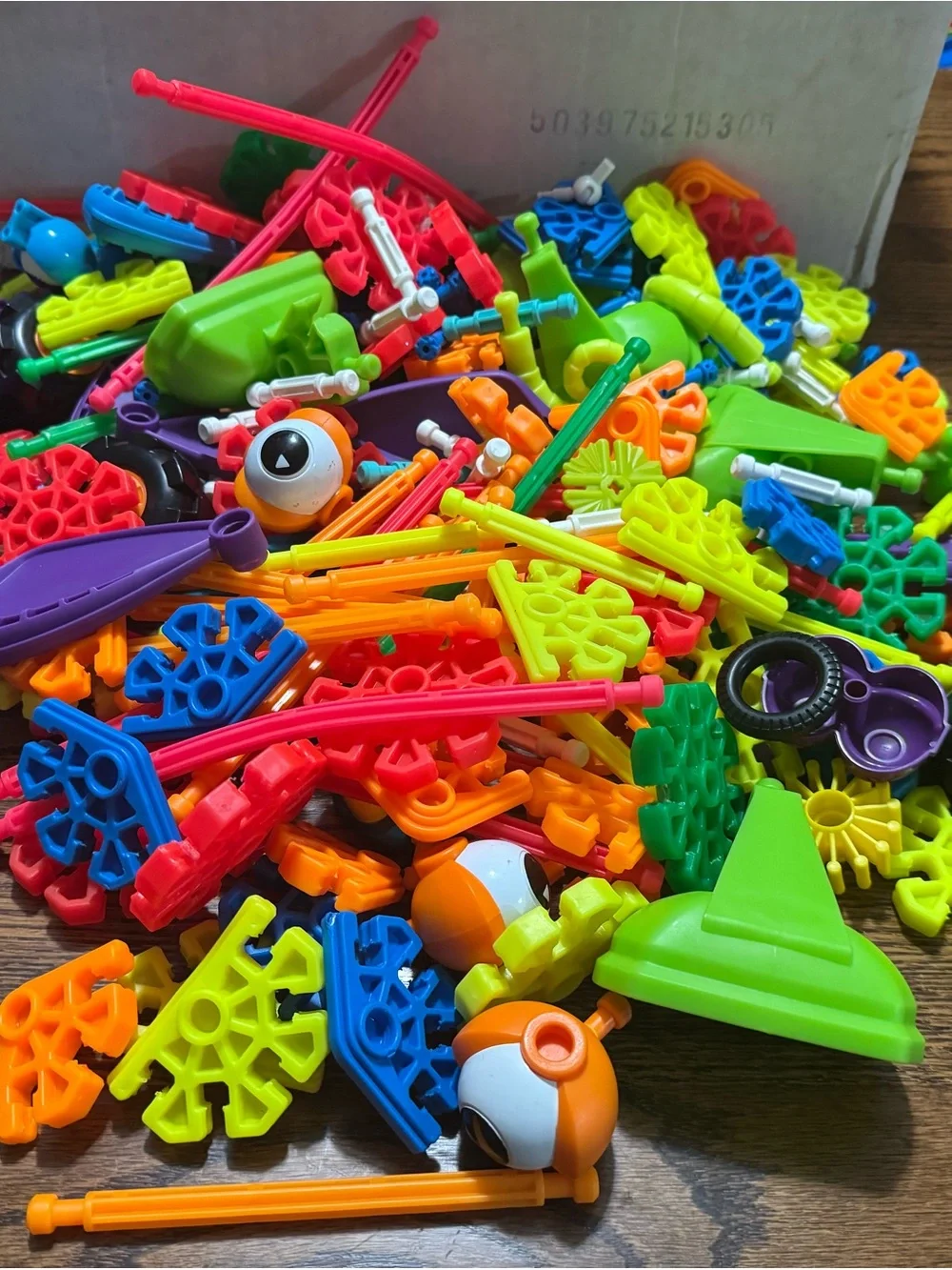 Colorful Construction Toy Set for Kids - Multi-Color
